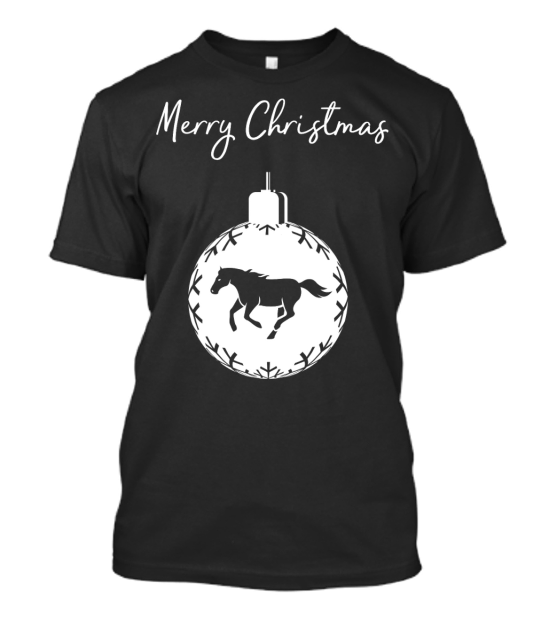 Merry Christmas Horse T-Shirt