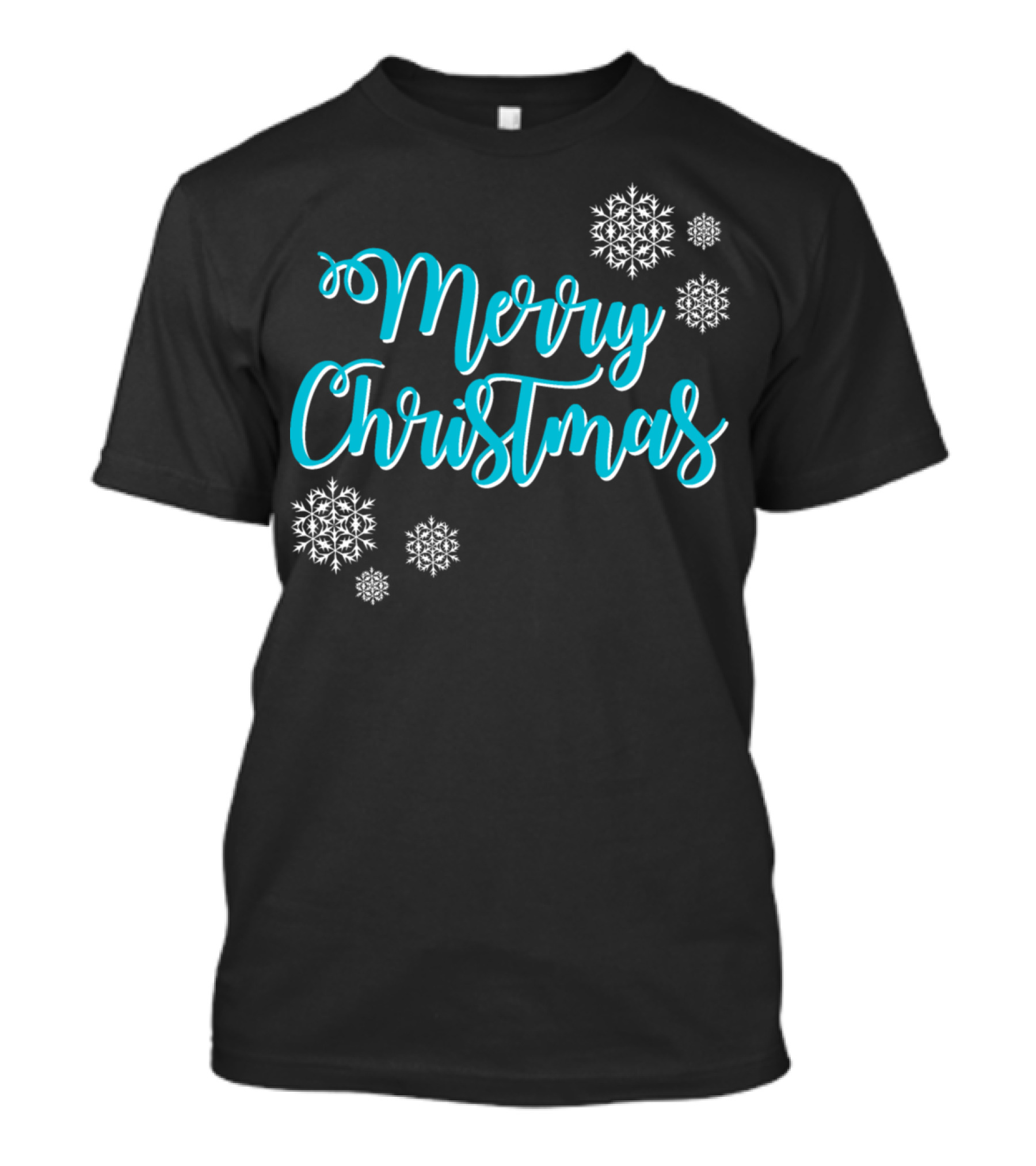 Merry Christmas Snowflake T-Shirt