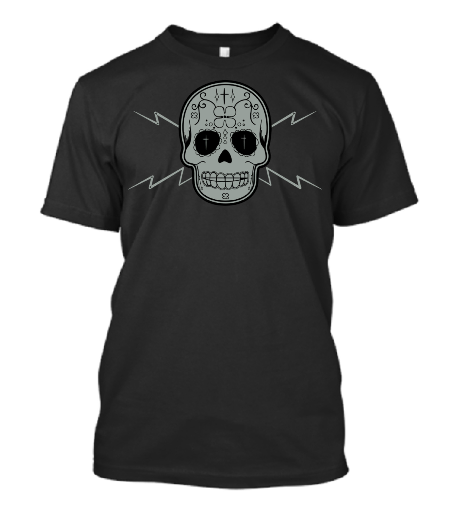 Mexican Skulls Mexico Death Skull Dia De Los Muertos Iconic T-Shirt