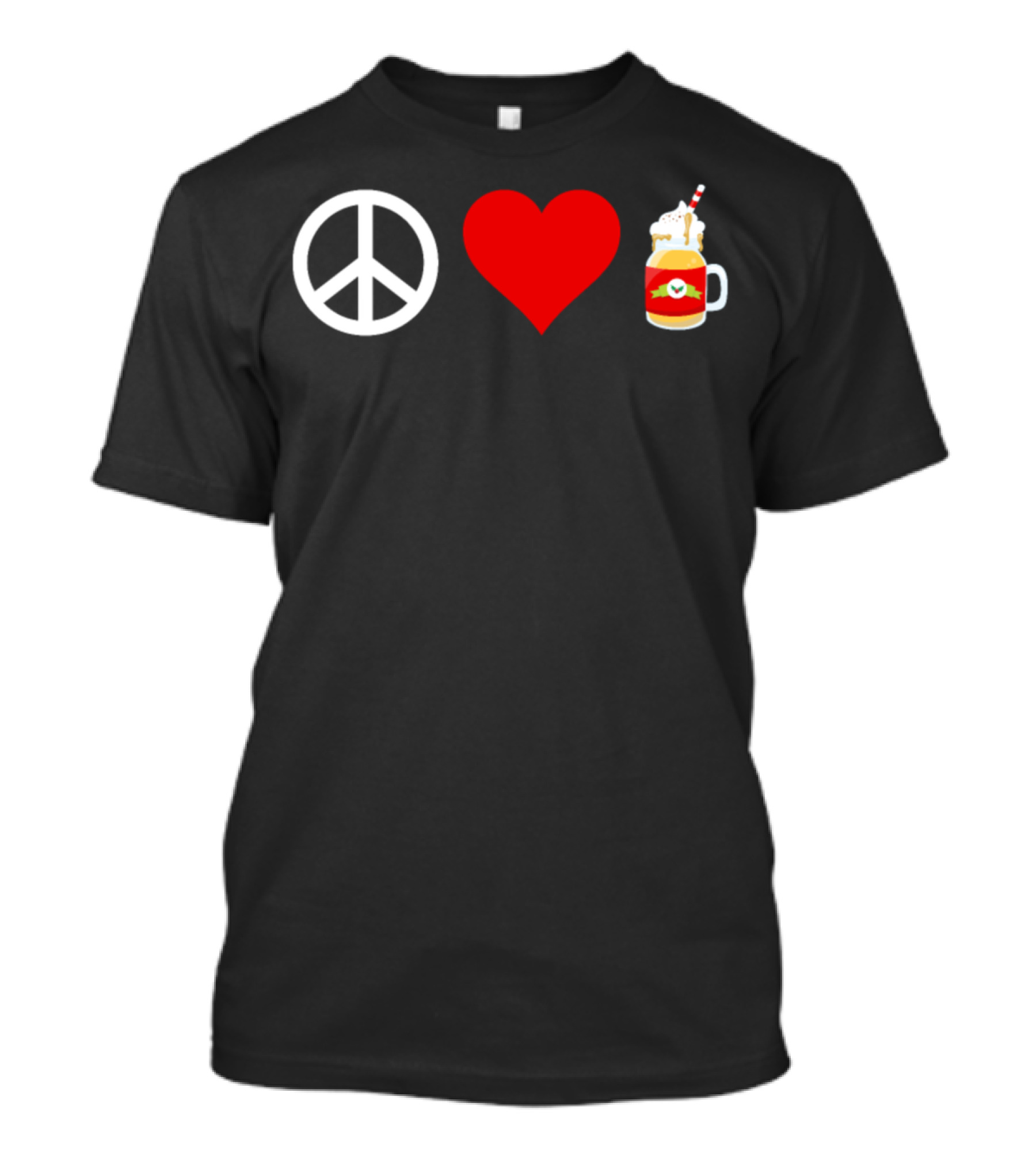 Peace Love Eggnog T-Shirt