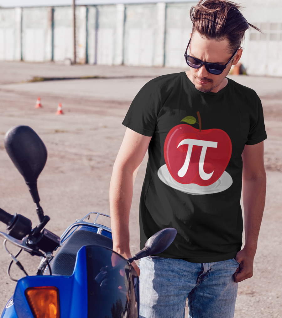 Apple Pi On Plate T-Shirt