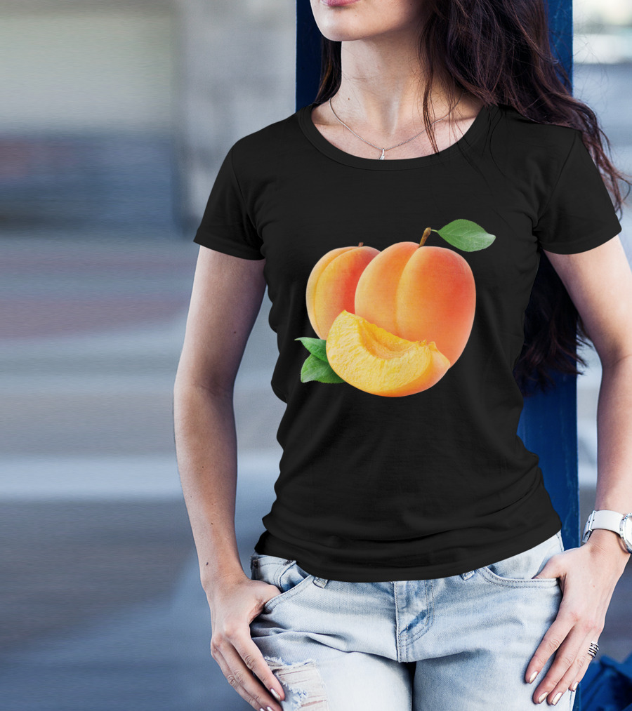 Apricots Sti Summer Fresh Fruit Delight T-Shirt