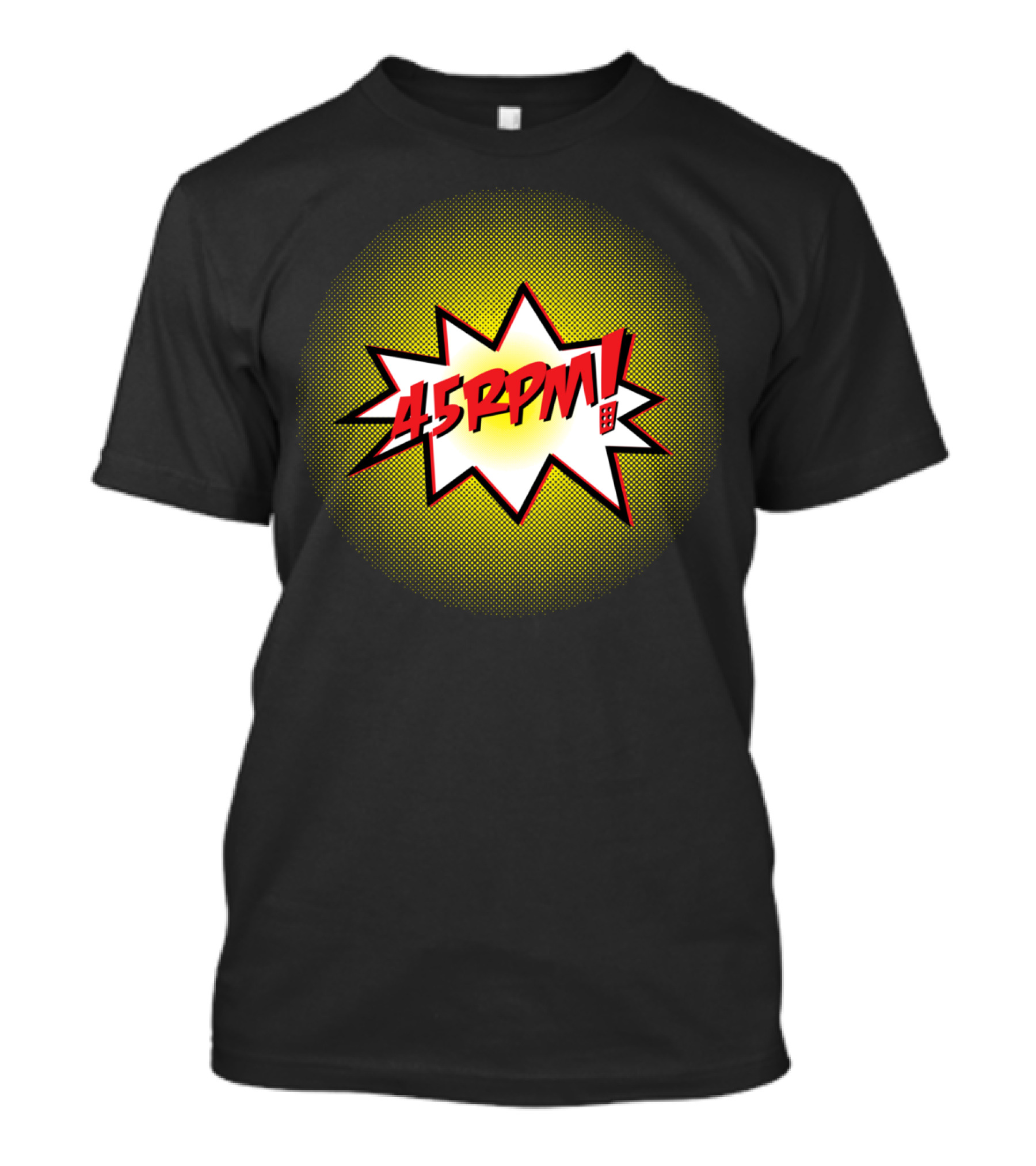 45RPM BOOM Pop Art Burst T-Shirt
