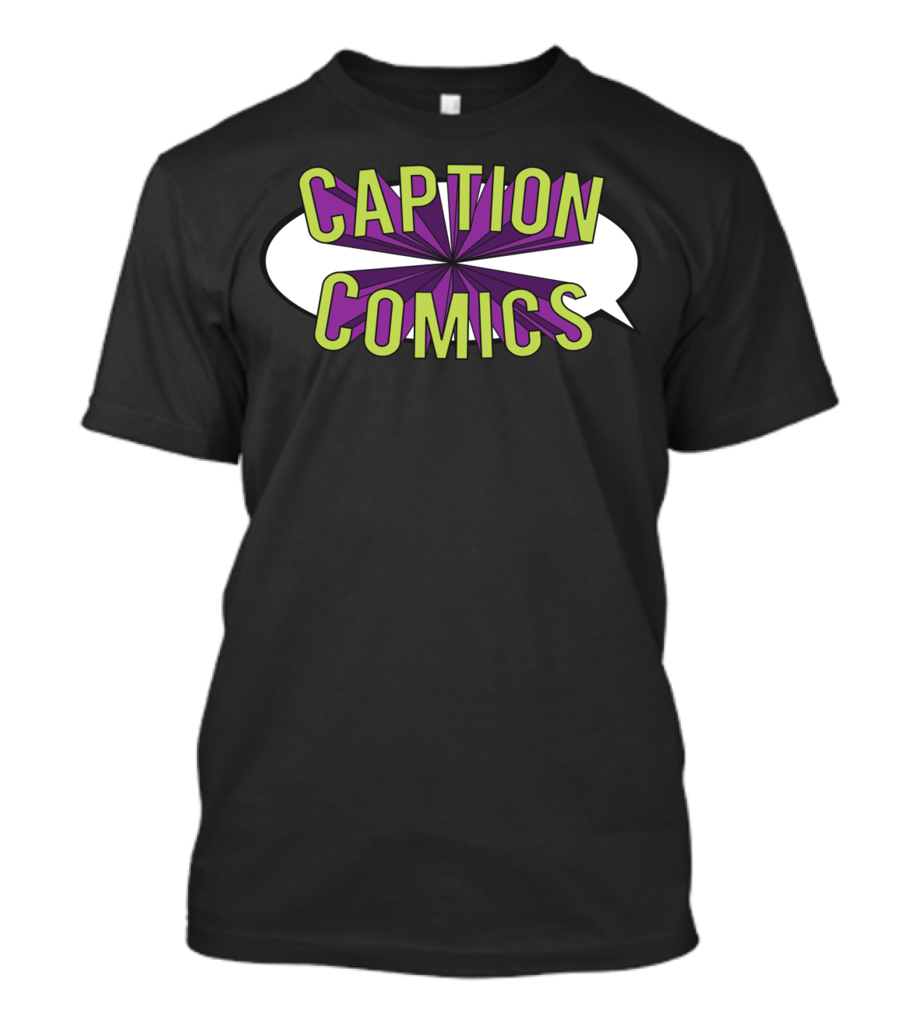 Caption Comics Speech Bubble Pop T-Shirt