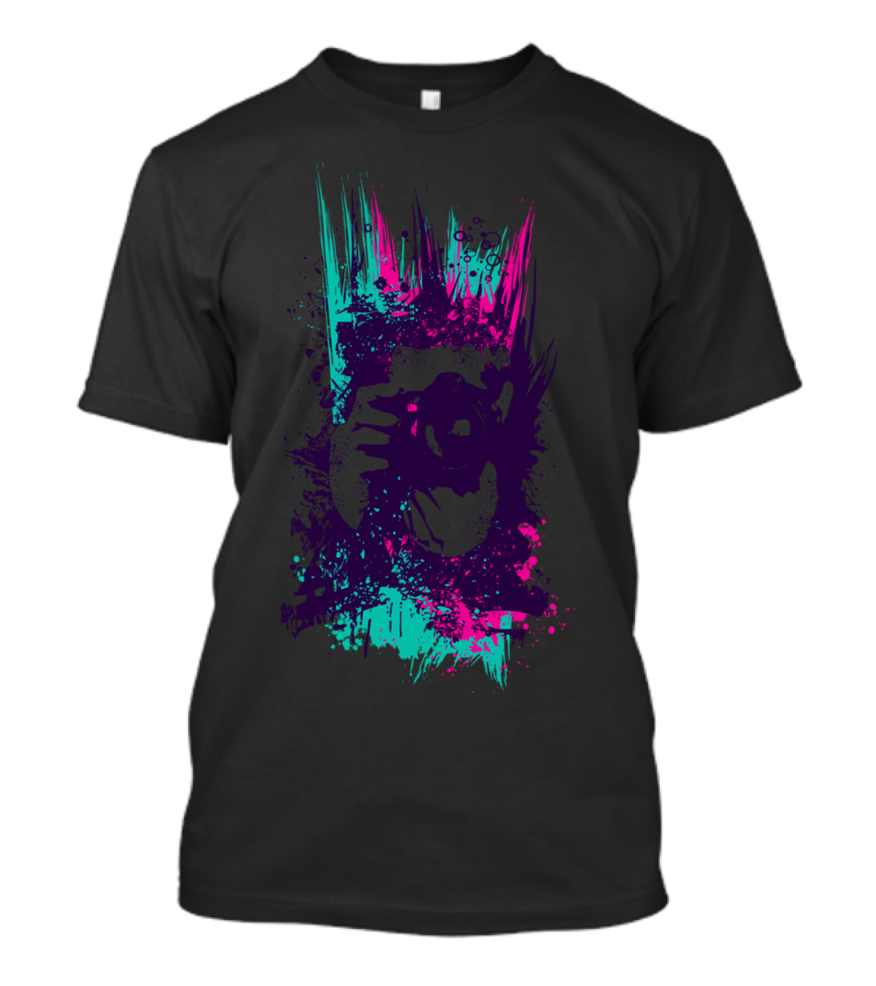 Capture The Moment Color Splash Photography T-Shirt