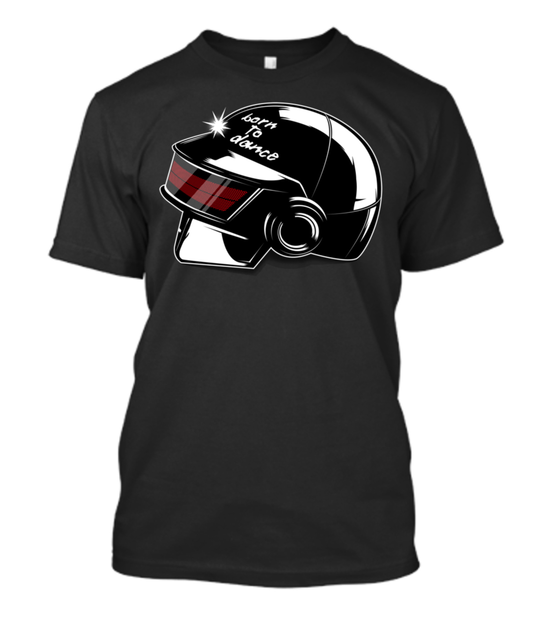 Born To Dance Full Metal Helmet T-Shirt