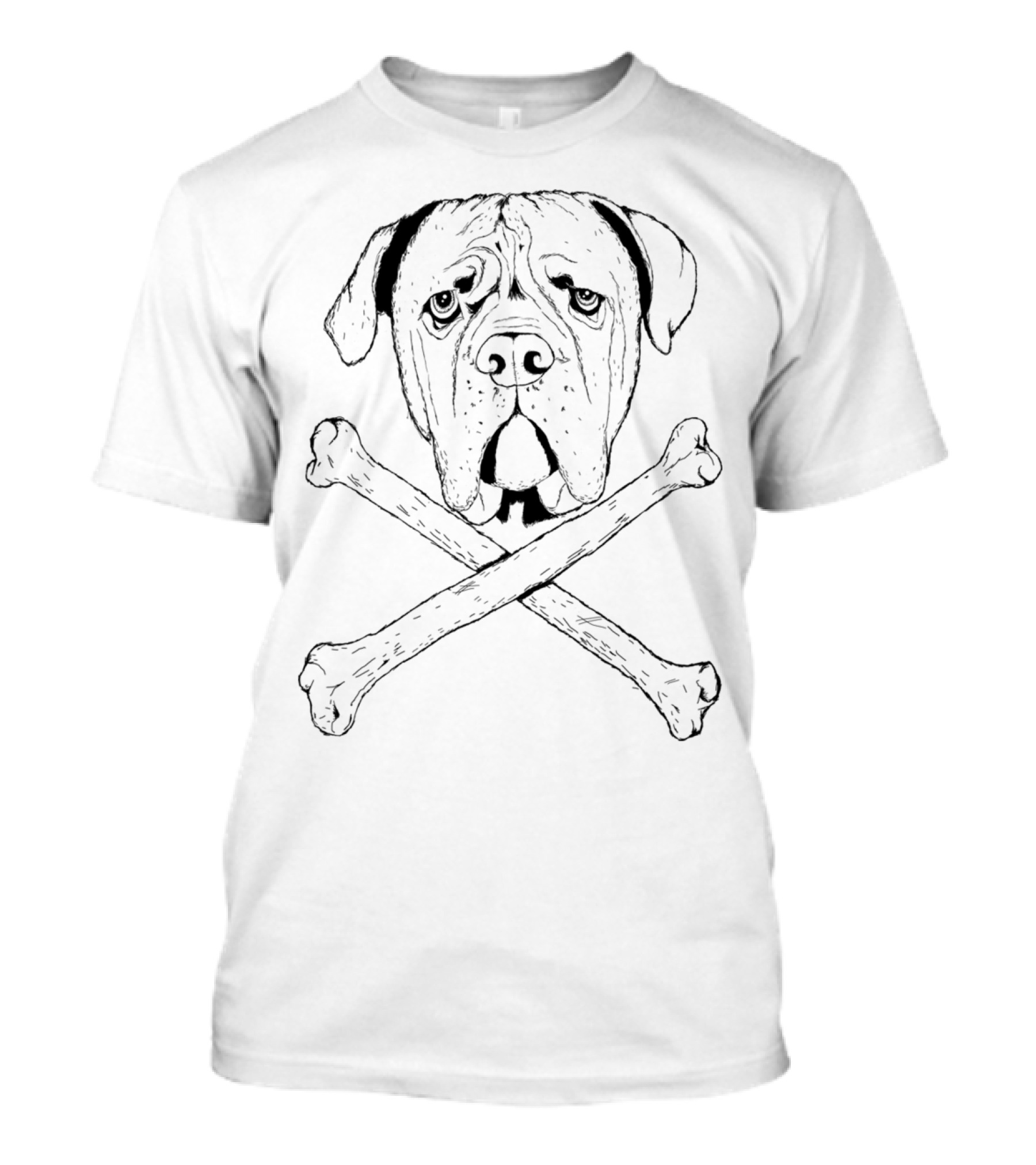 Dog Pirata Skull And Crossbones Iconic T-Shirt