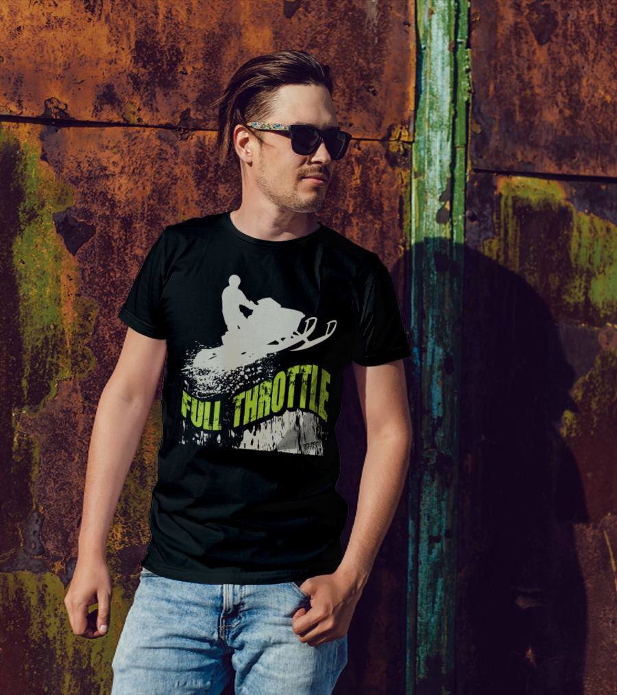 Full Throttle Off-Road Sled Adventure T-Shirt