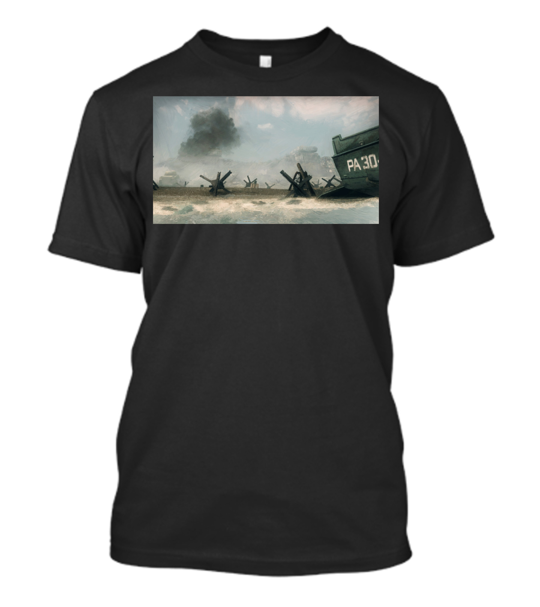PA30 Beach Landing Scene T-Shirt
