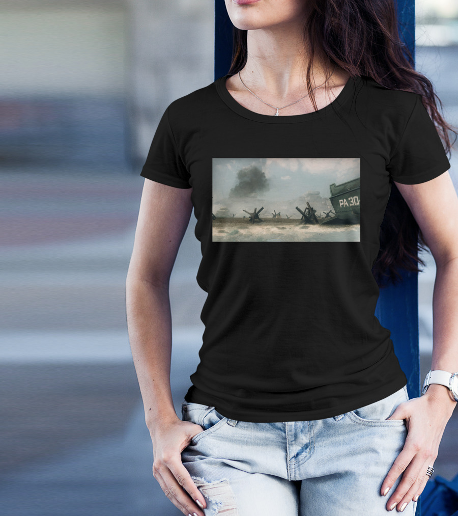 PA30 Beach Landing Scene T-Shirt
