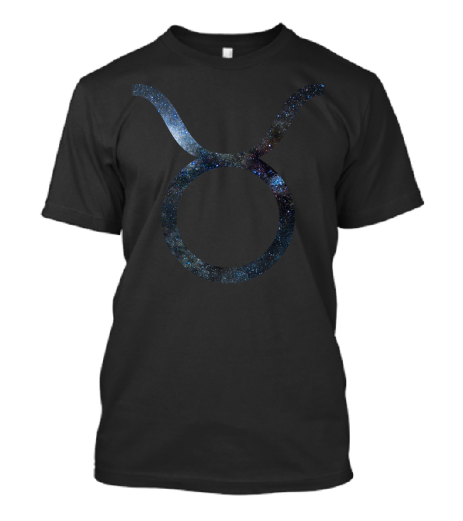 Taurus Zodiac Starry Galaxy T-Shirt