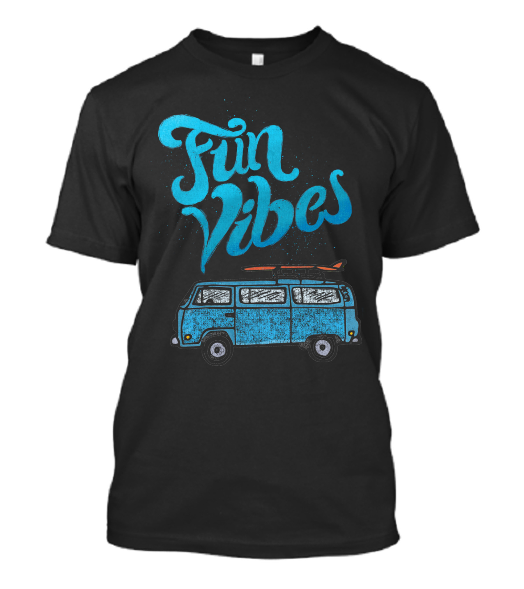 Fun Vibes Surf Van Adventure T-Shirt