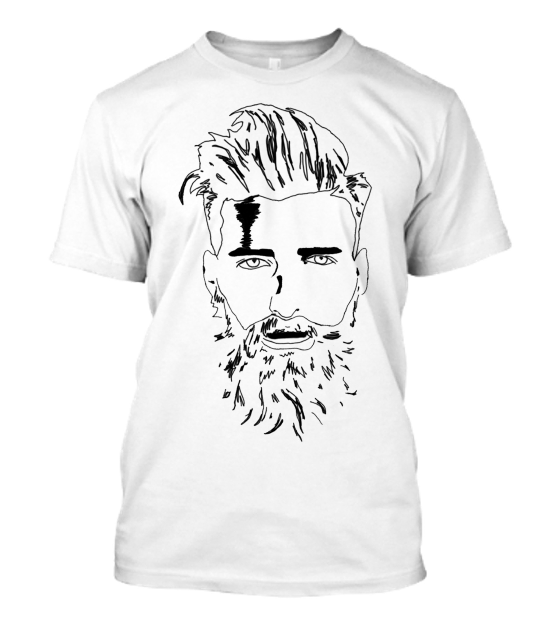 Bearded Man T-Shirt