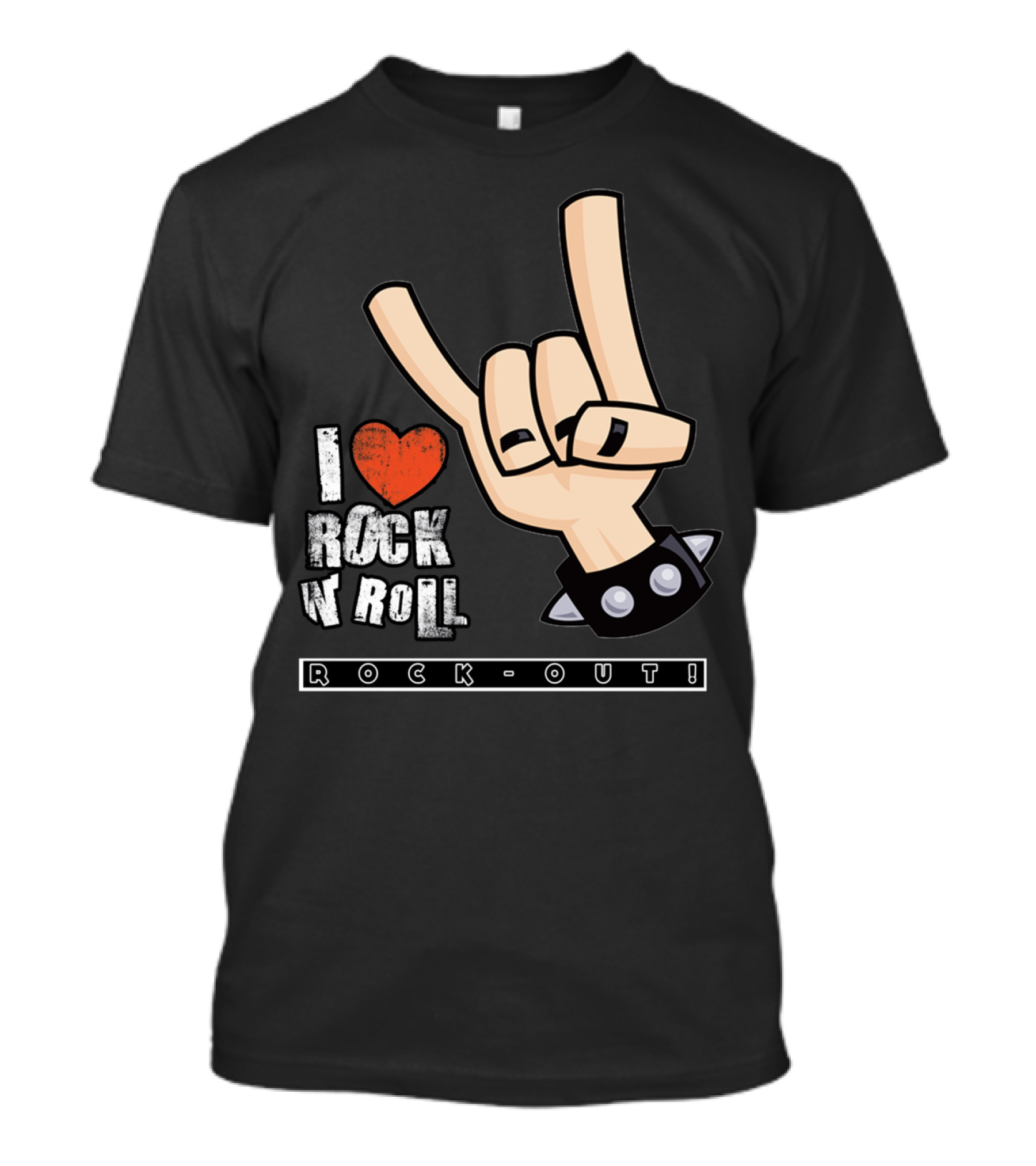 I Love Rock N Roll Rock Out T-Shirt