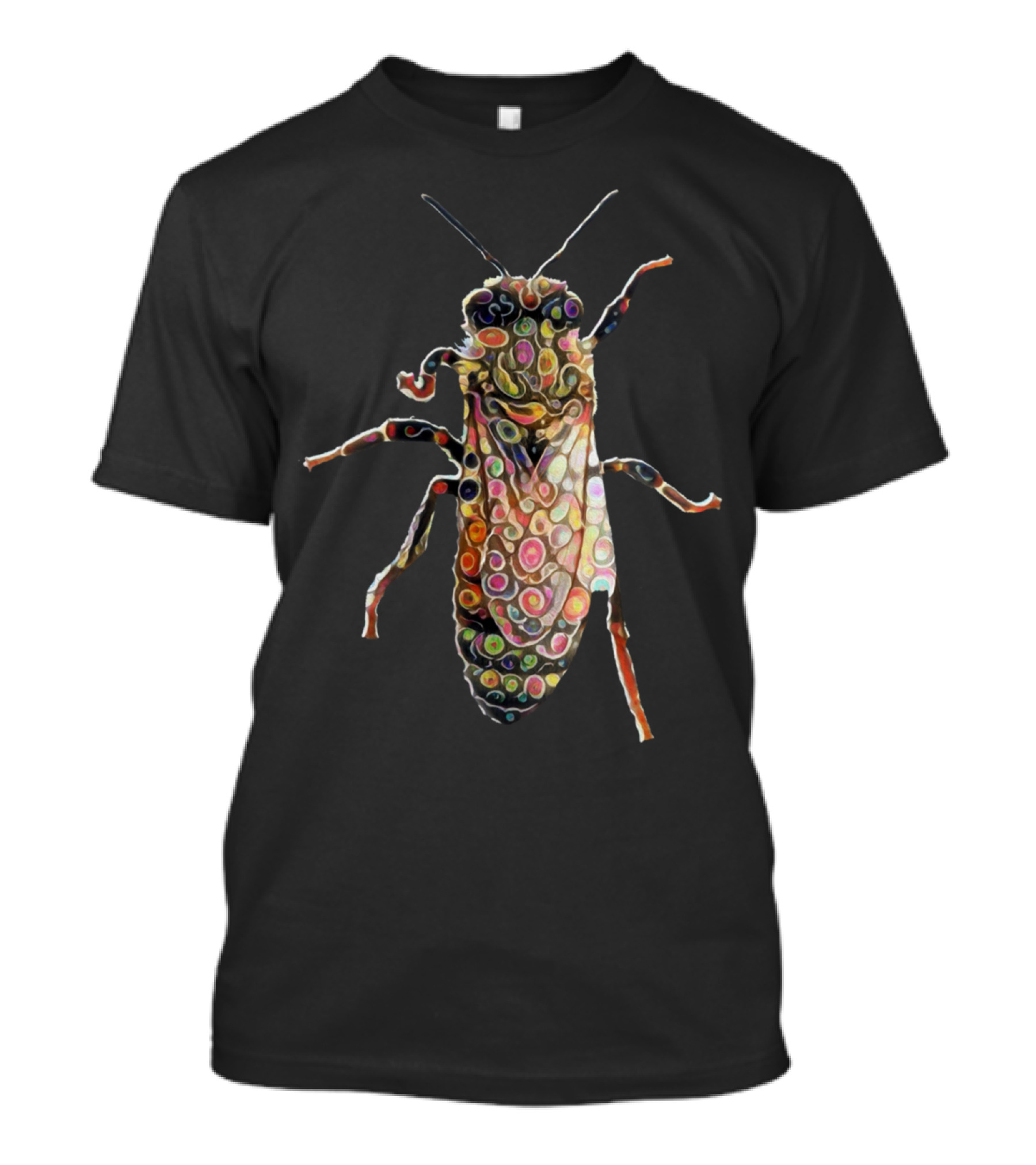 Psychedelic Worker Honey Bee T-Shirt