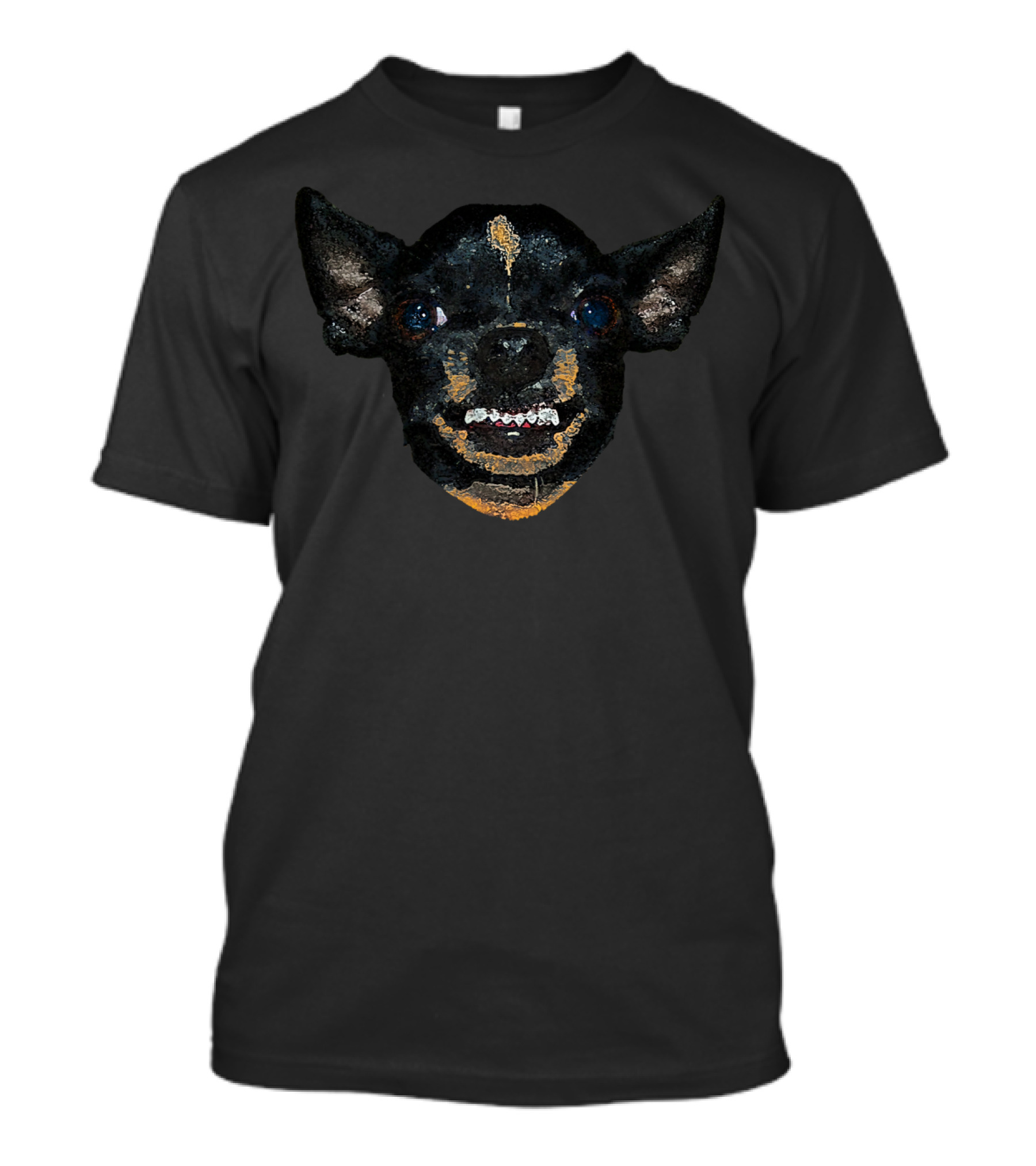 Rottweiler Dog Face T-Shirt