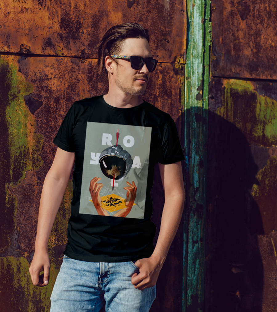 ROYAL Helmet Arrow Floating Hands T-Shirt
