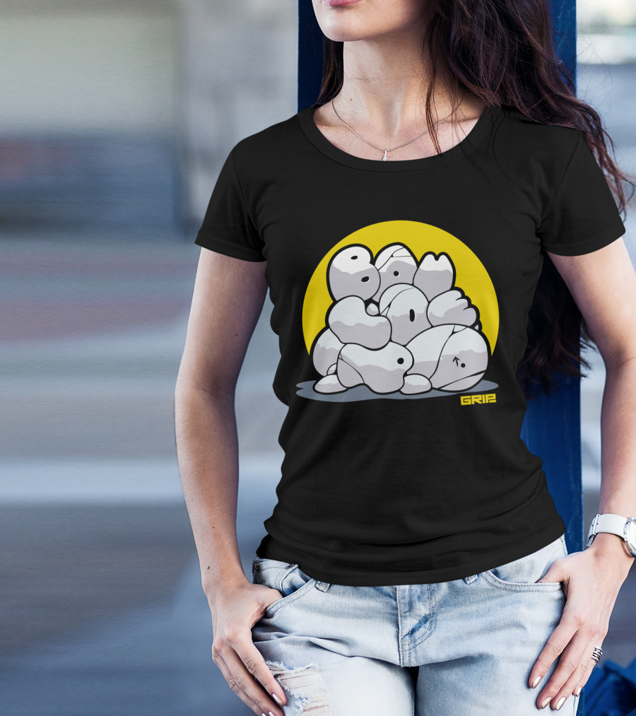 Boulder Type Grip Rocks Stack T-Shirt