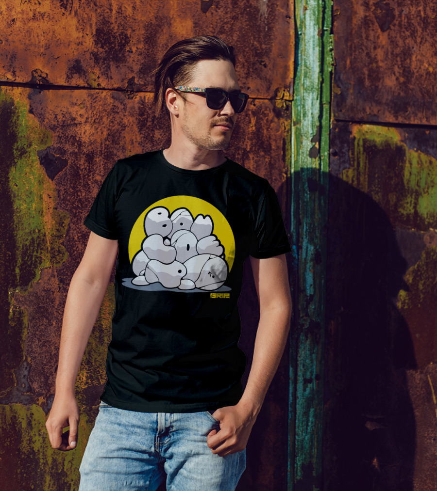 Boulder Type Grip Rocks Stack T-Shirt