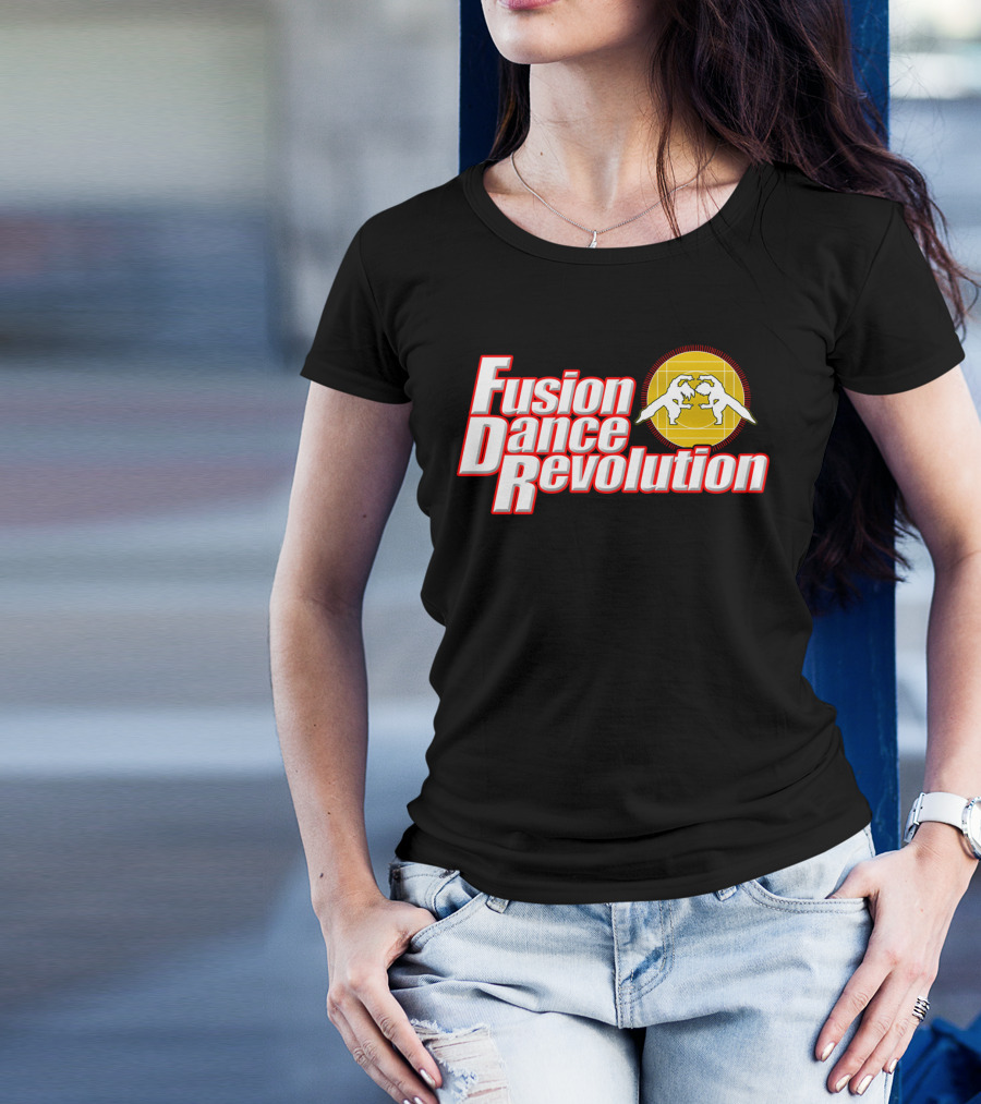 Fusion Dance Revolution Dinosaur Showdown T-Shirt