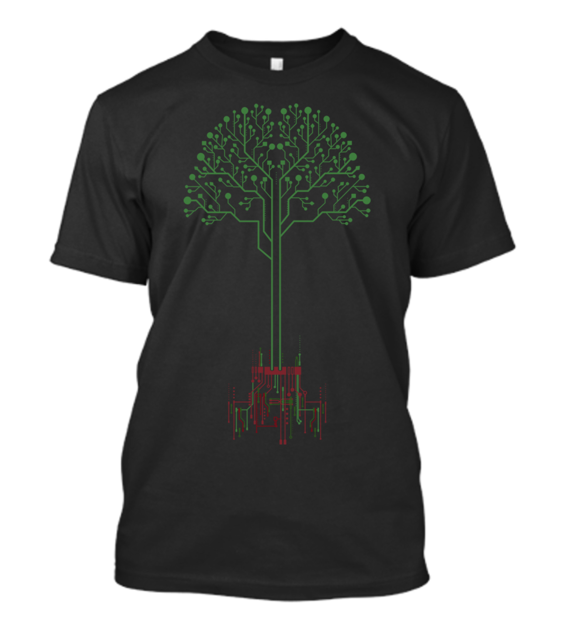 Techno Tree Circuitry Essence T-Shirt