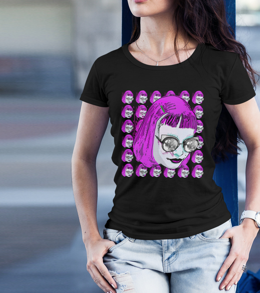Galaxy Girl Retro Pop T-Shirt