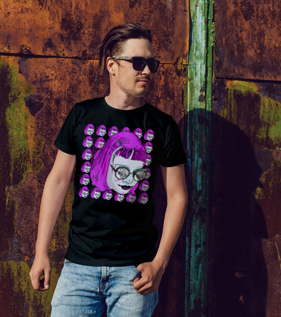 Galaxy Girl Retro Pop T-Shirt