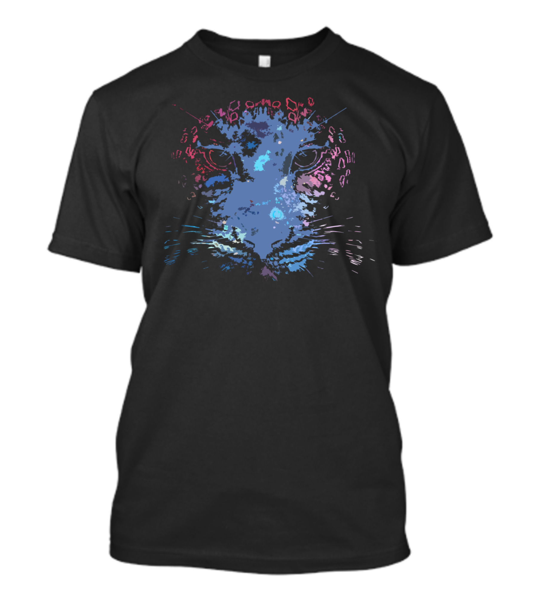 Galaxy Jaguar Cosmic Colors T-Shirt