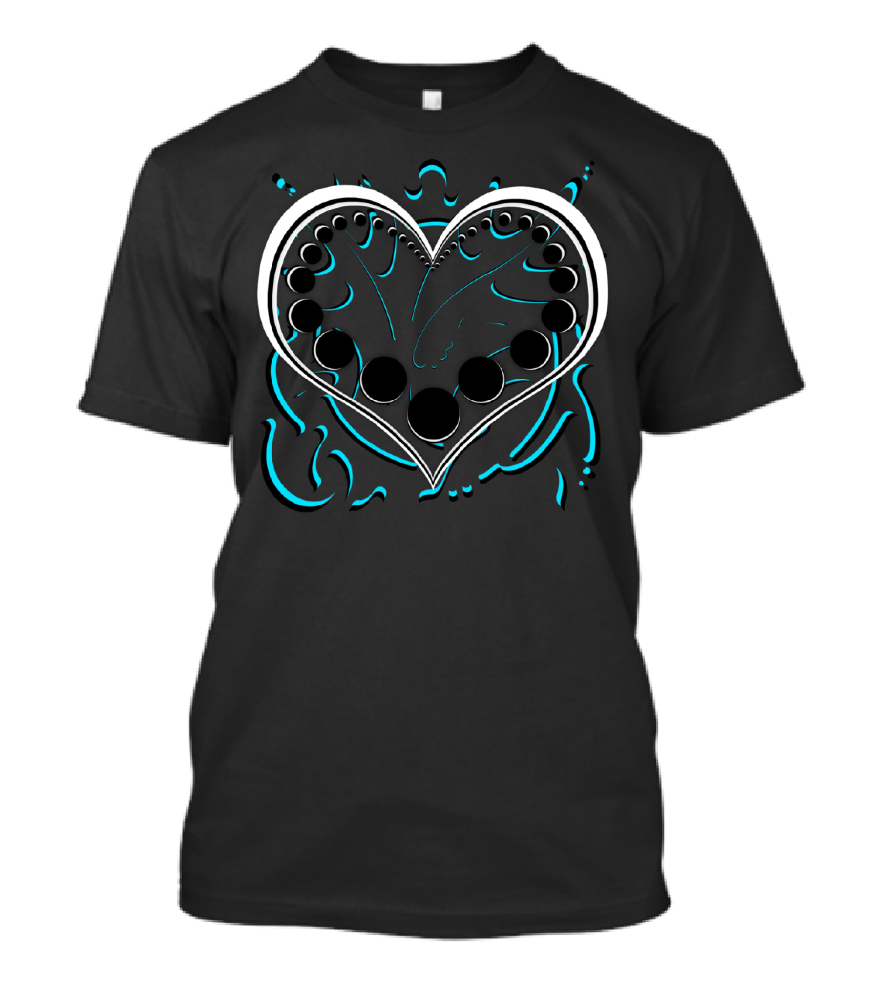 Saihaj Heart Symbol With Modern T-Shirt