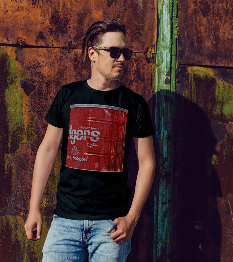 Folgers Coffee Donny Aroma Roasted Mountain Grown T-Shirt