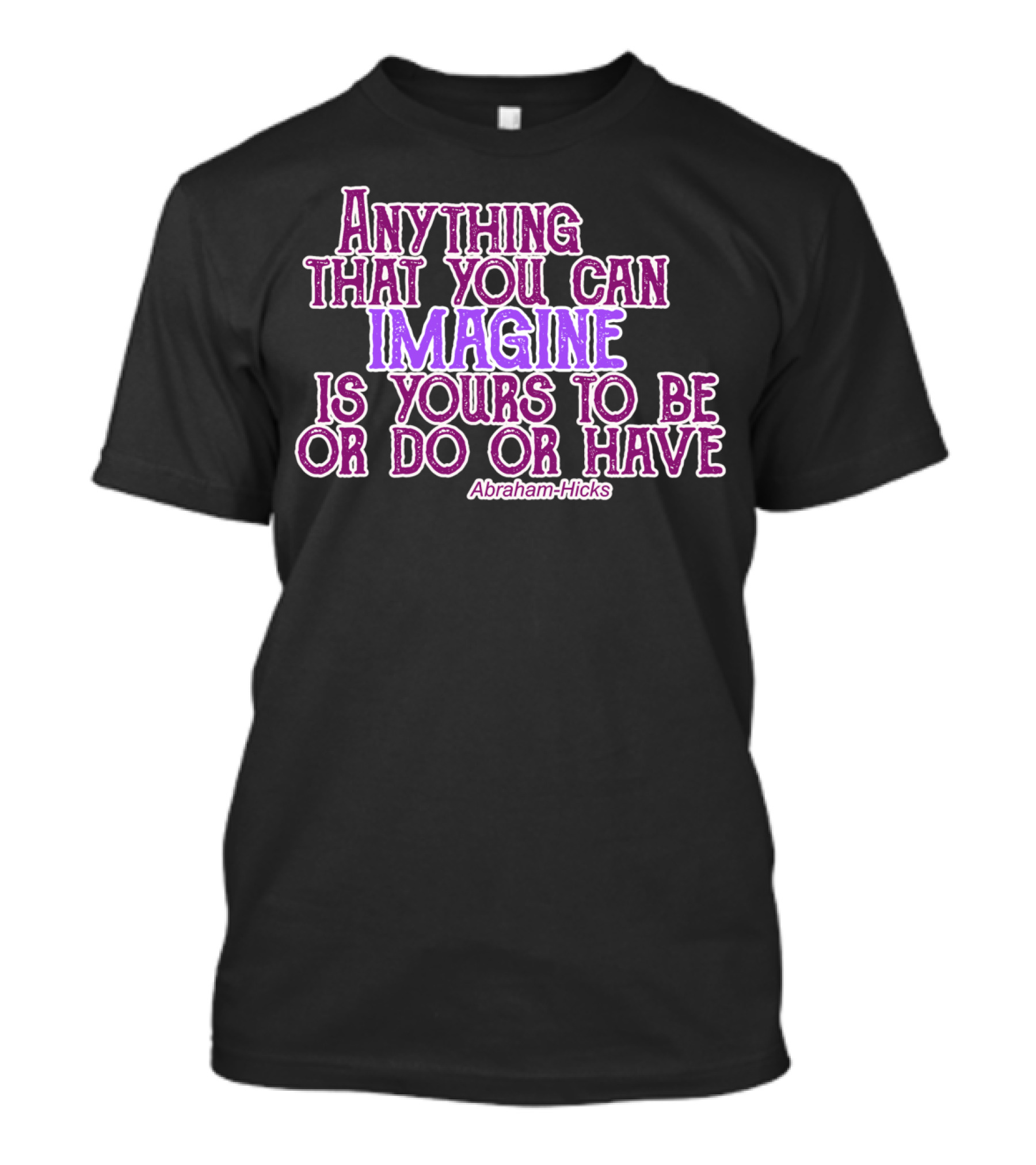 Anything That You Can Imagine Is Yours To Be Or Do Or Have Abraham-Hicks T-Shirt