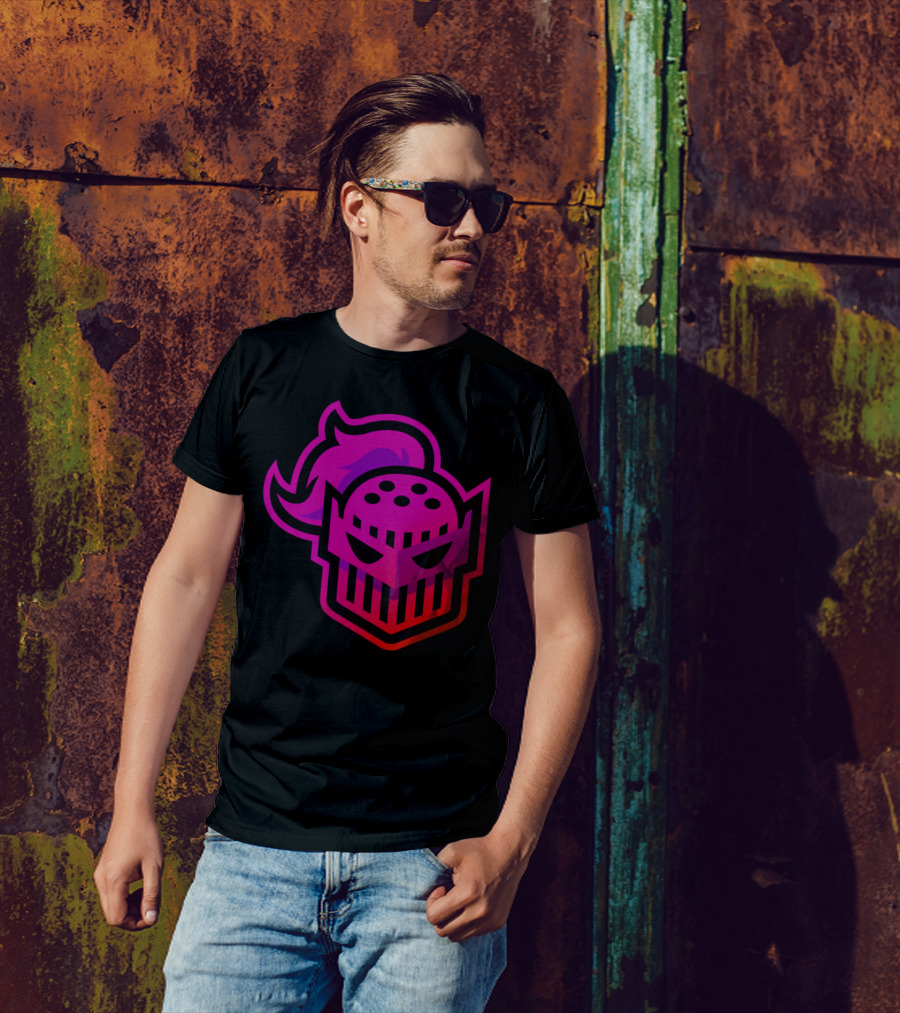 Salt Lord Phone Masked Knight Helmet T-Shirt