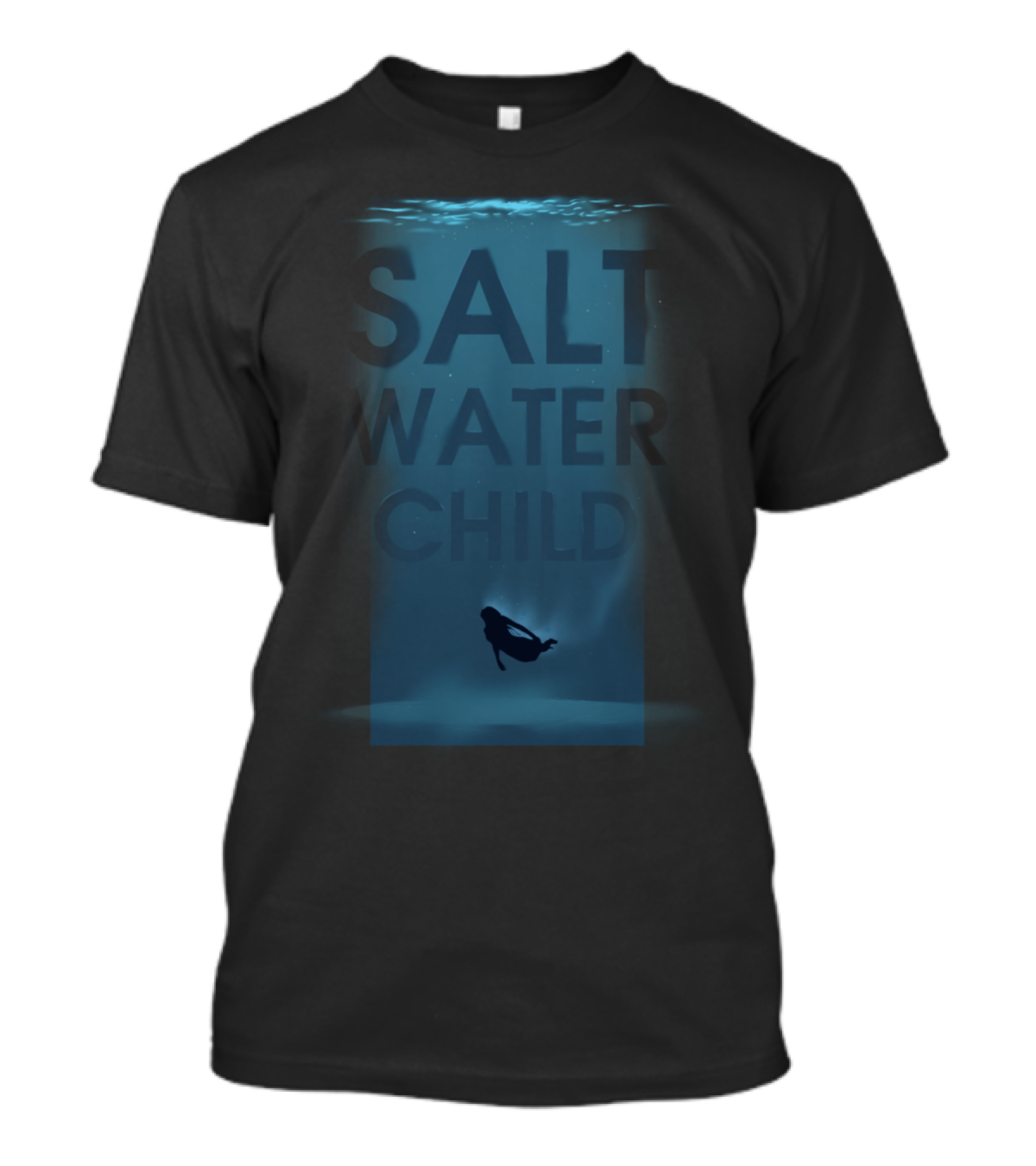 Salt Water Child Underwater T-Shirt
