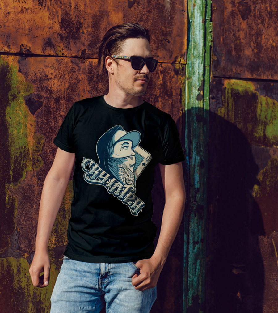 Cry Later Playing Card Tattoo T-Shirt