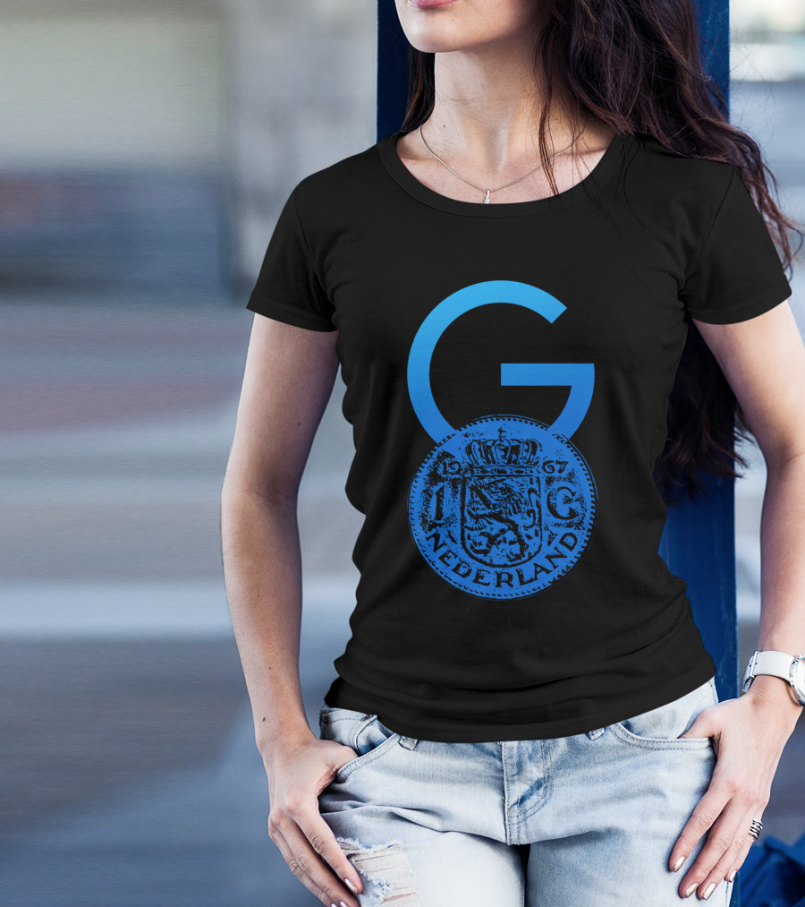 Crypto Gulden Symbol Nederland 1967 One Guilder Coin T-Shirt