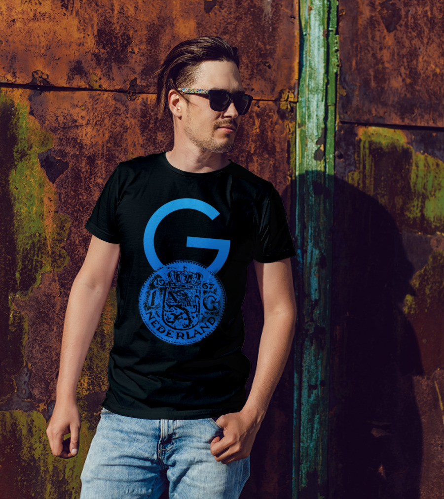 Crypto Gulden Symbol Nederland 1967 One Guilder Coin T-Shirt