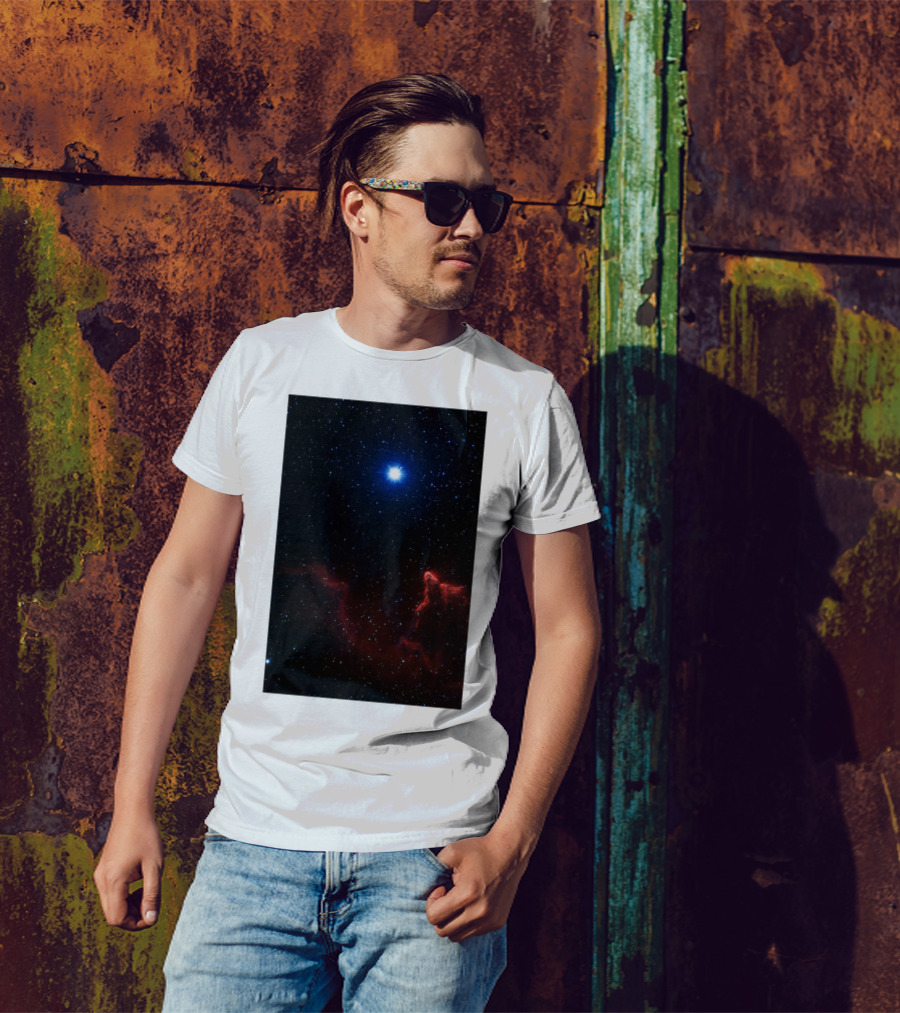Gamma Cassiopeiae Nebula Star Field And Emission Nebulae Constellation T-Shirt
