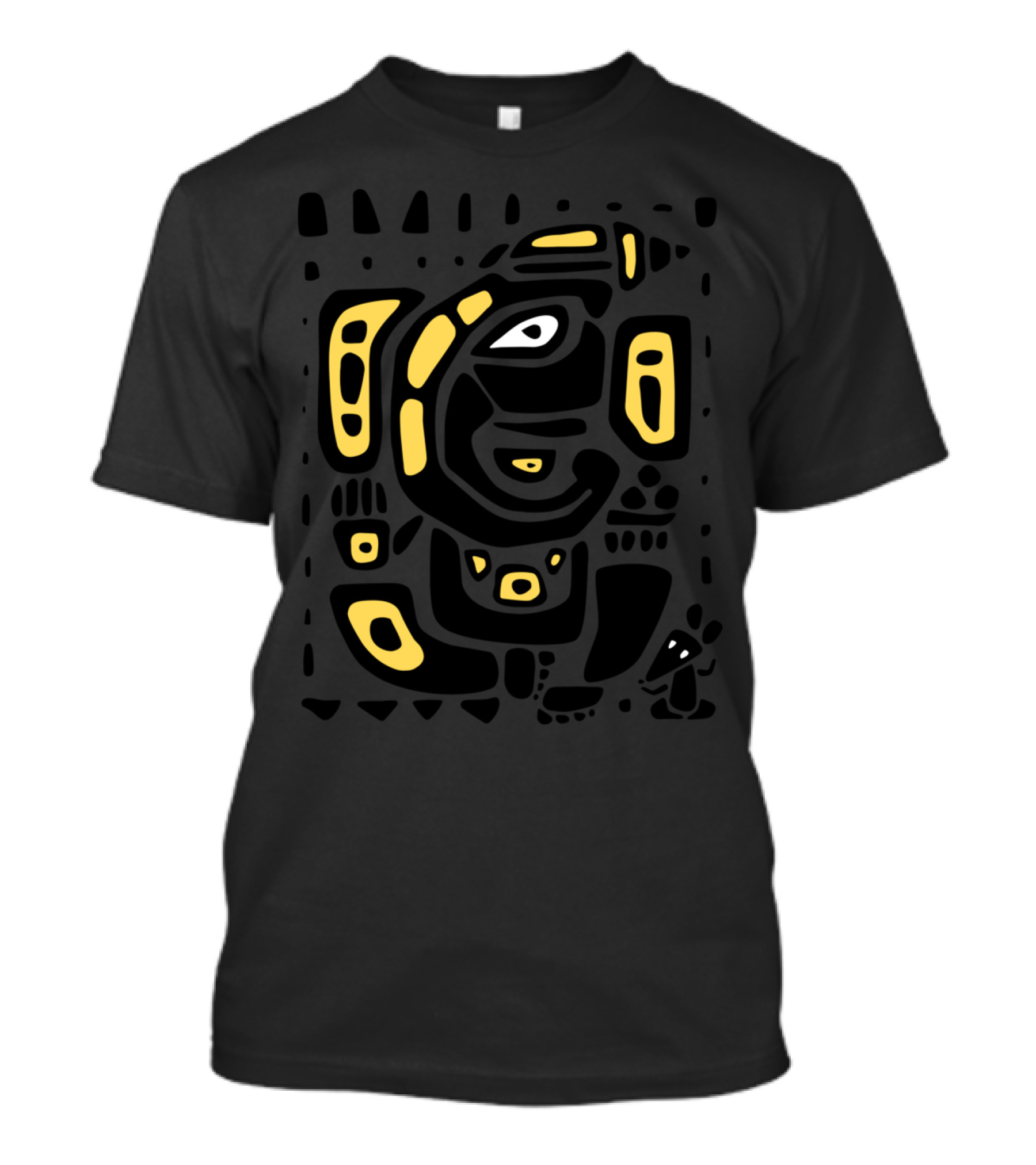 Ganapati Abstract Modern T-Shirt