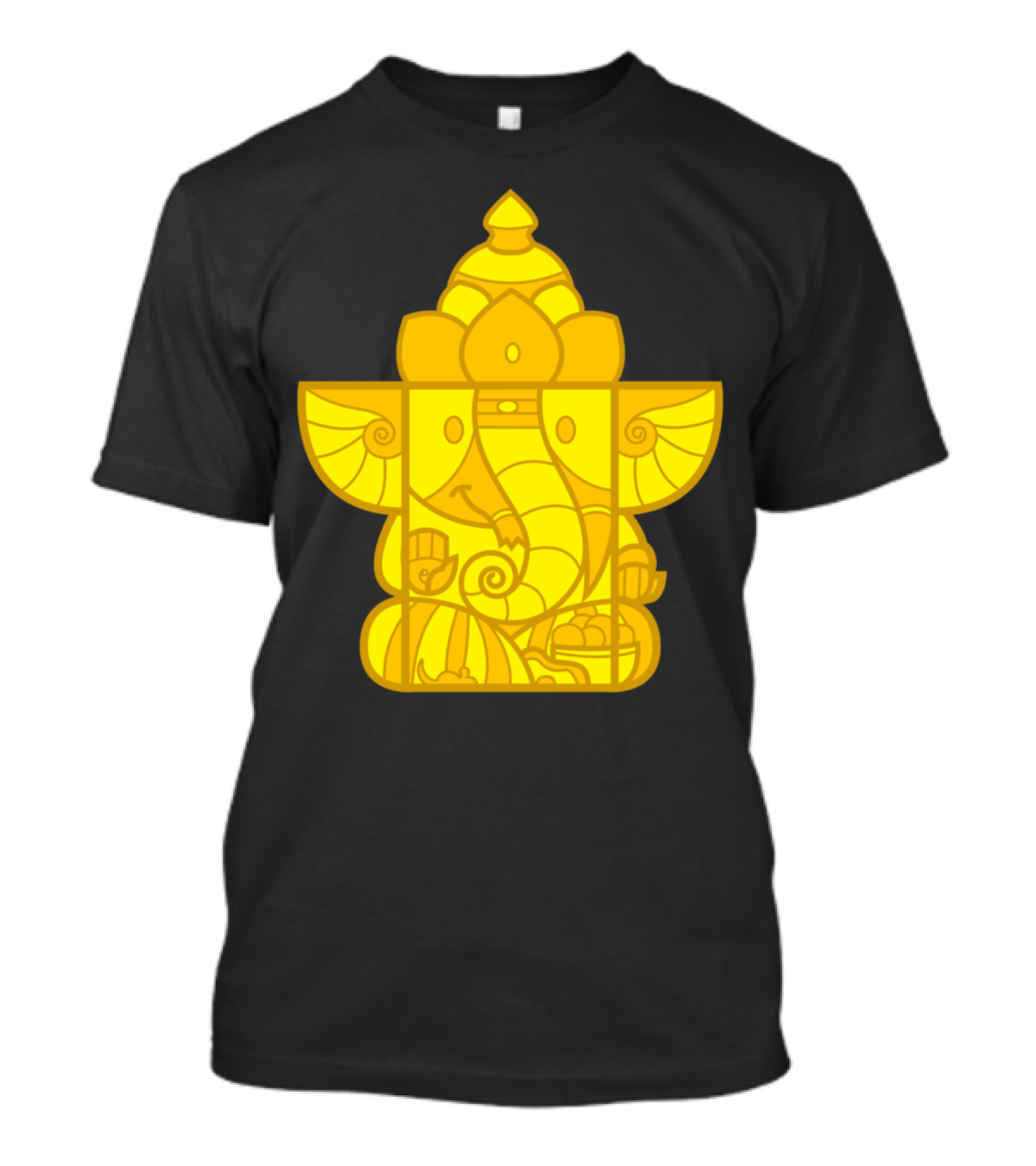 Ganesha Box Toy Yellow Block T-Shirt