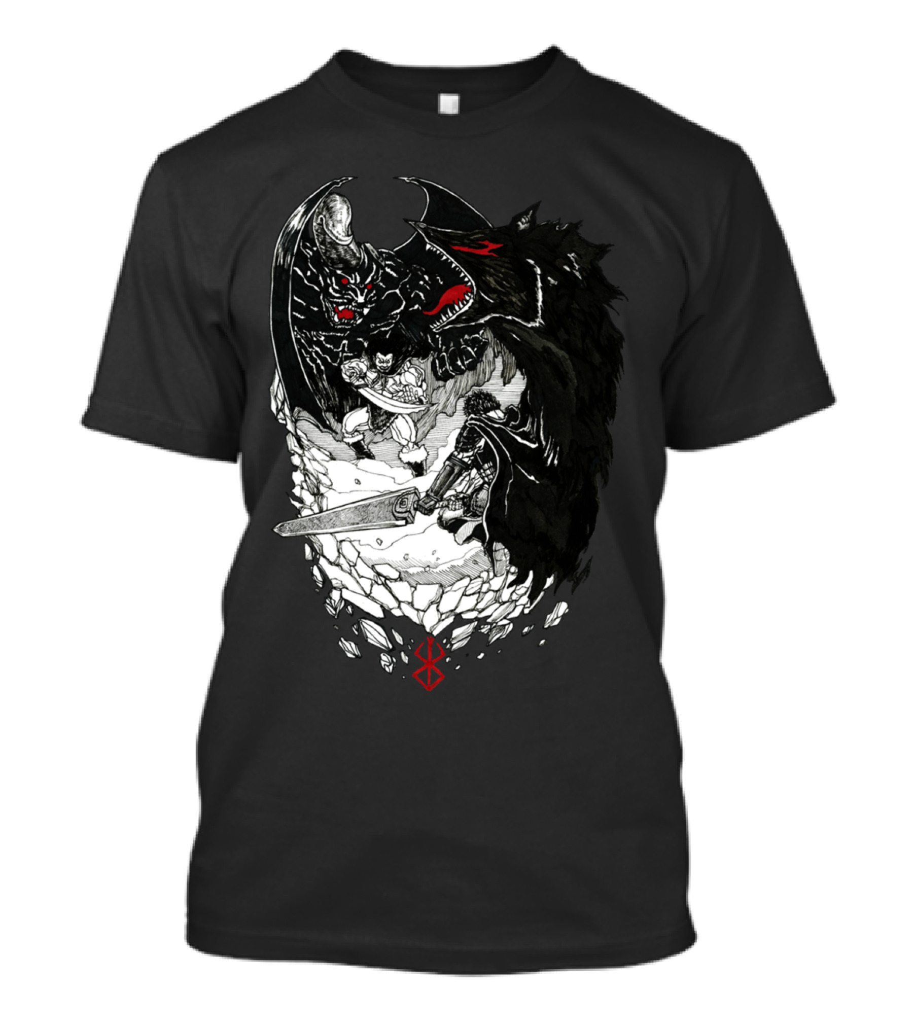 Berserk Fated Rematch Dark Fantasy Showdown T-Shirt