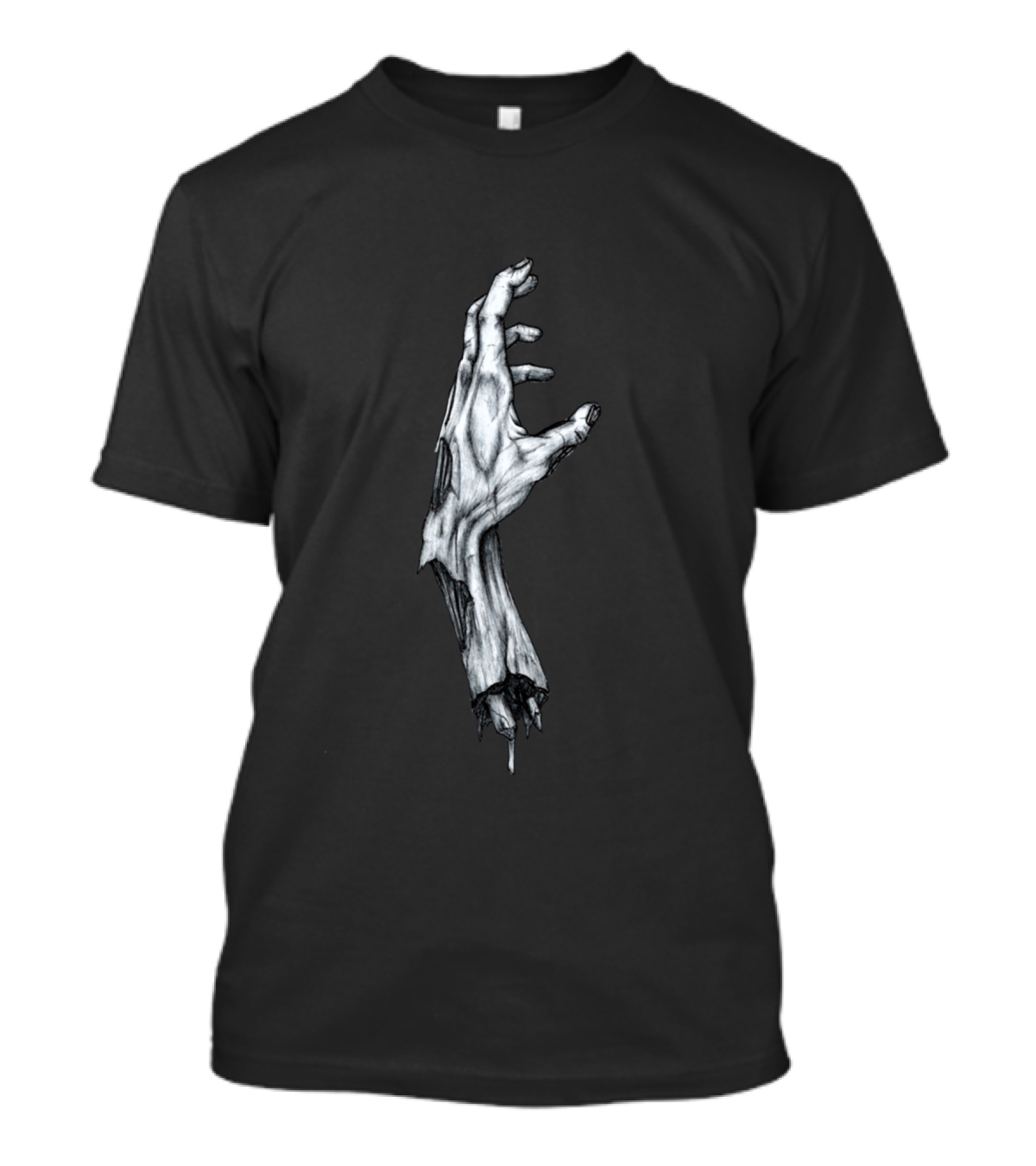 Zombie Hand Reaching Upward T-Shirt