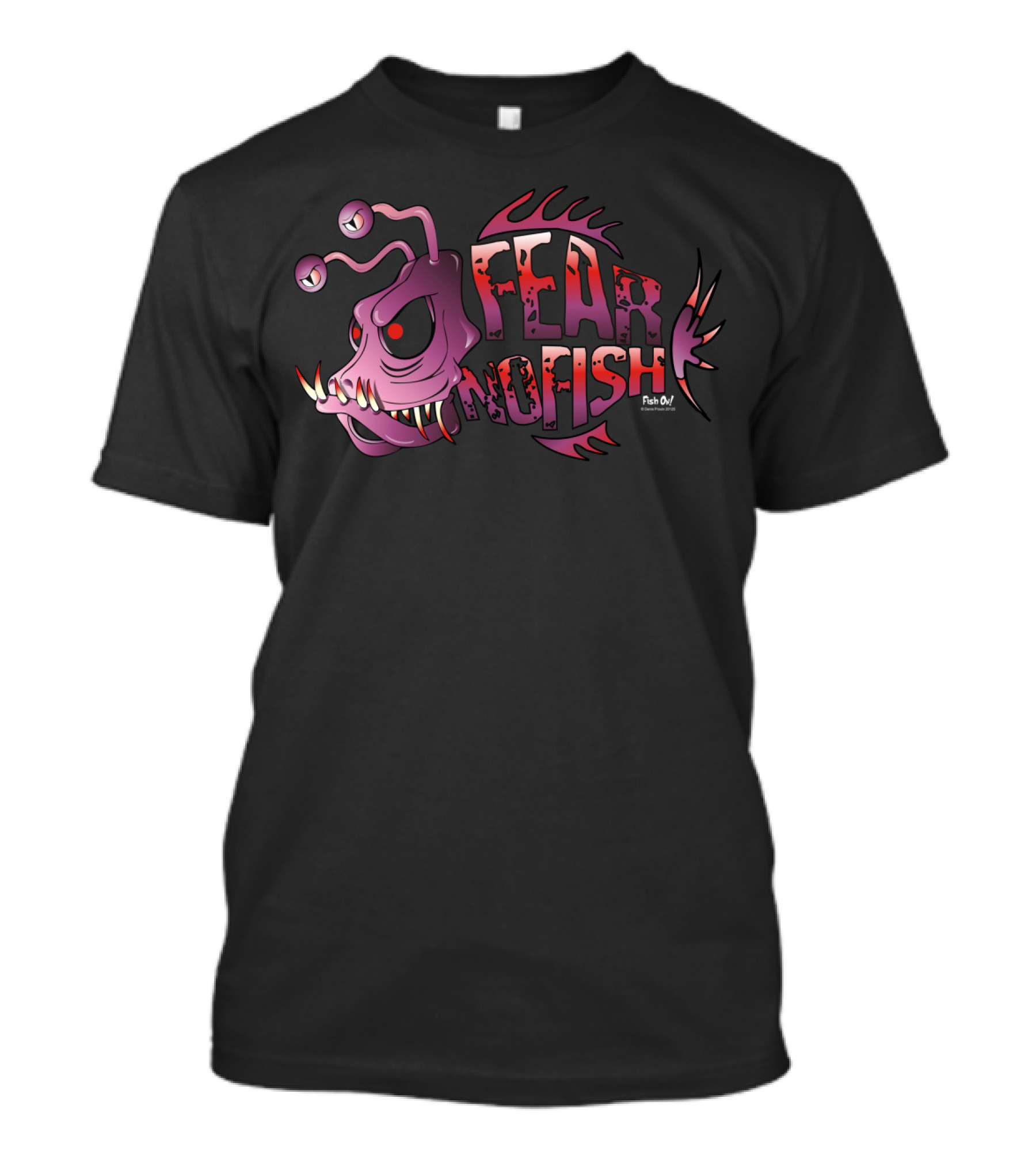 Fear No Fish Anglerfish Monster By Fish On T-Shirt