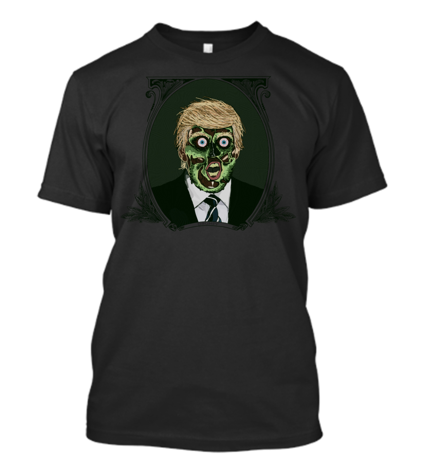 Zombie USA Green Monster T-Shirt