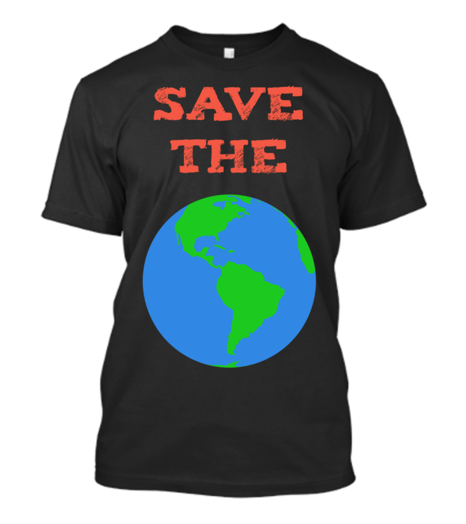 SAVE THE PLANET Earth Globe T-Shirt