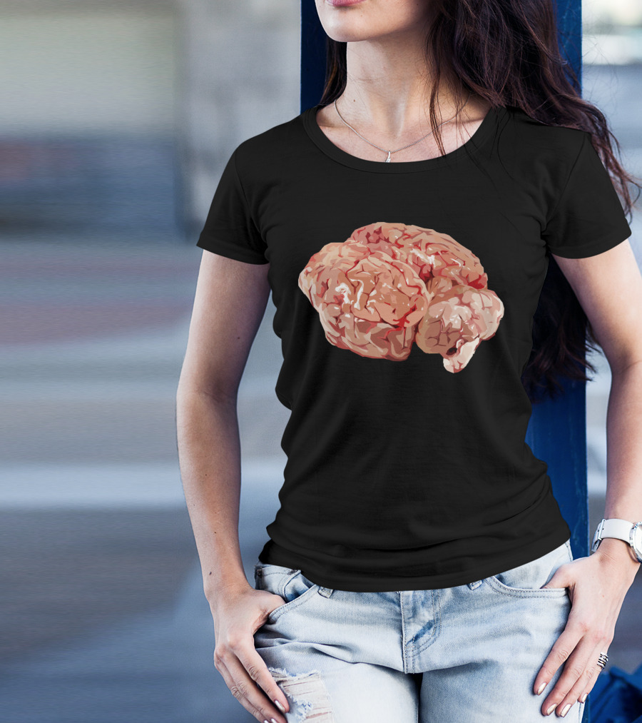Brain Realistic Anatomical T-Shirt