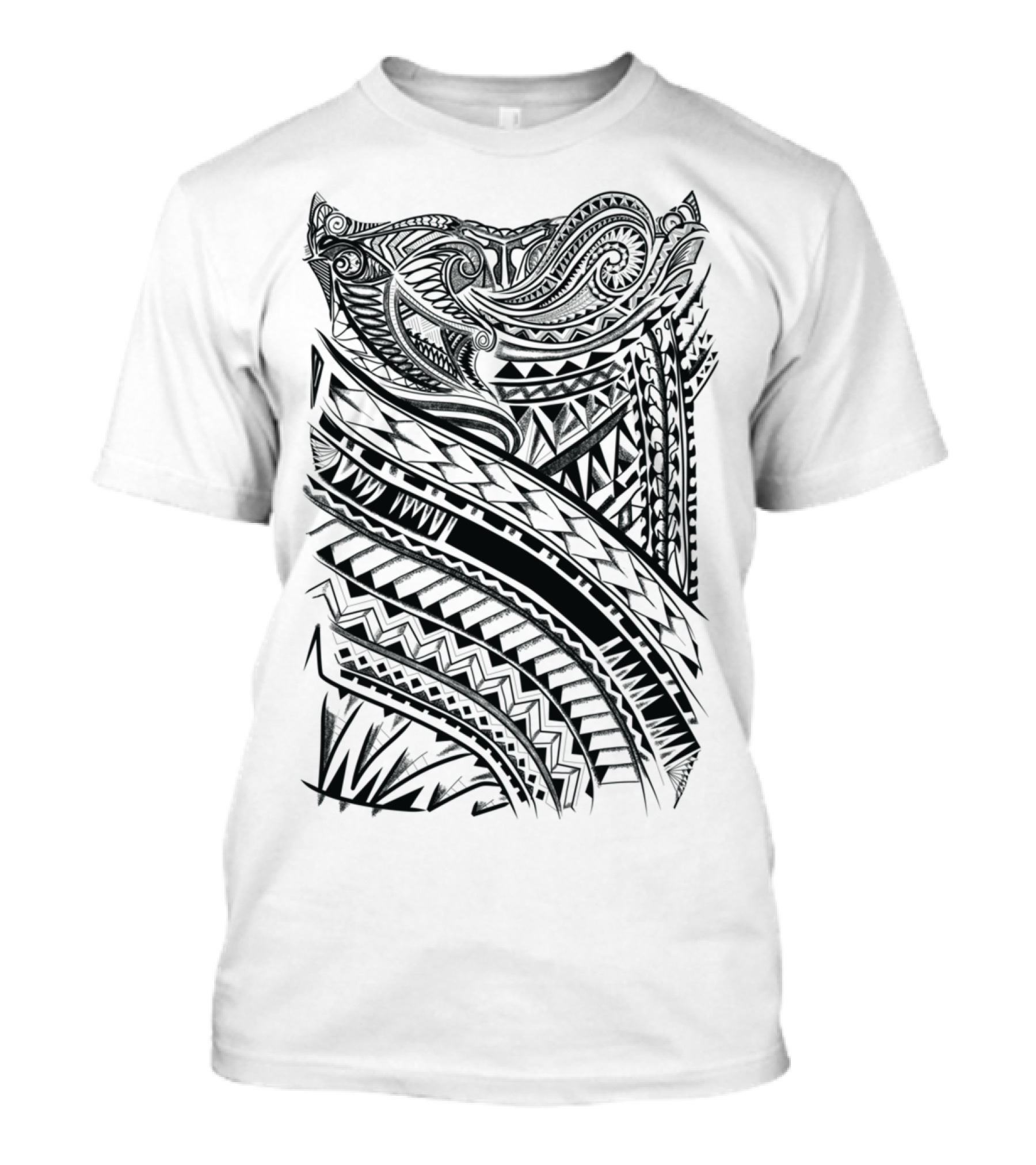 Maori Tattoo Patterns And Symbols T-Shirt