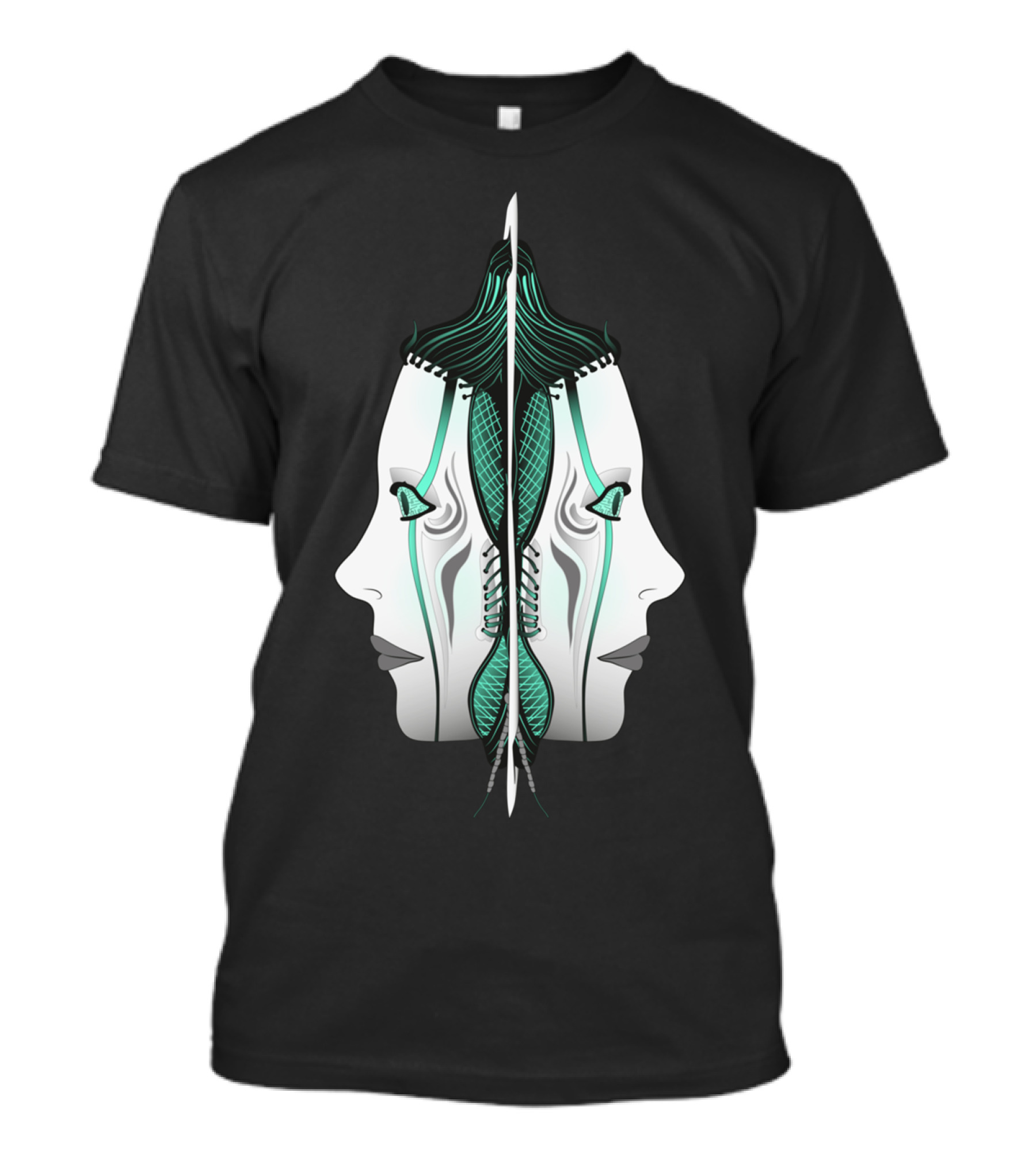 Dual Faces Of Artificial Consciousness T-Shirt