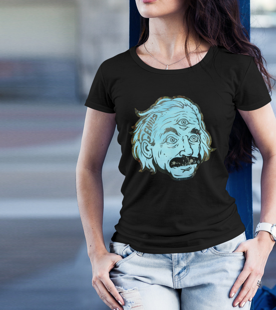 Genius Einstein Three-Eyed T-Shirt
