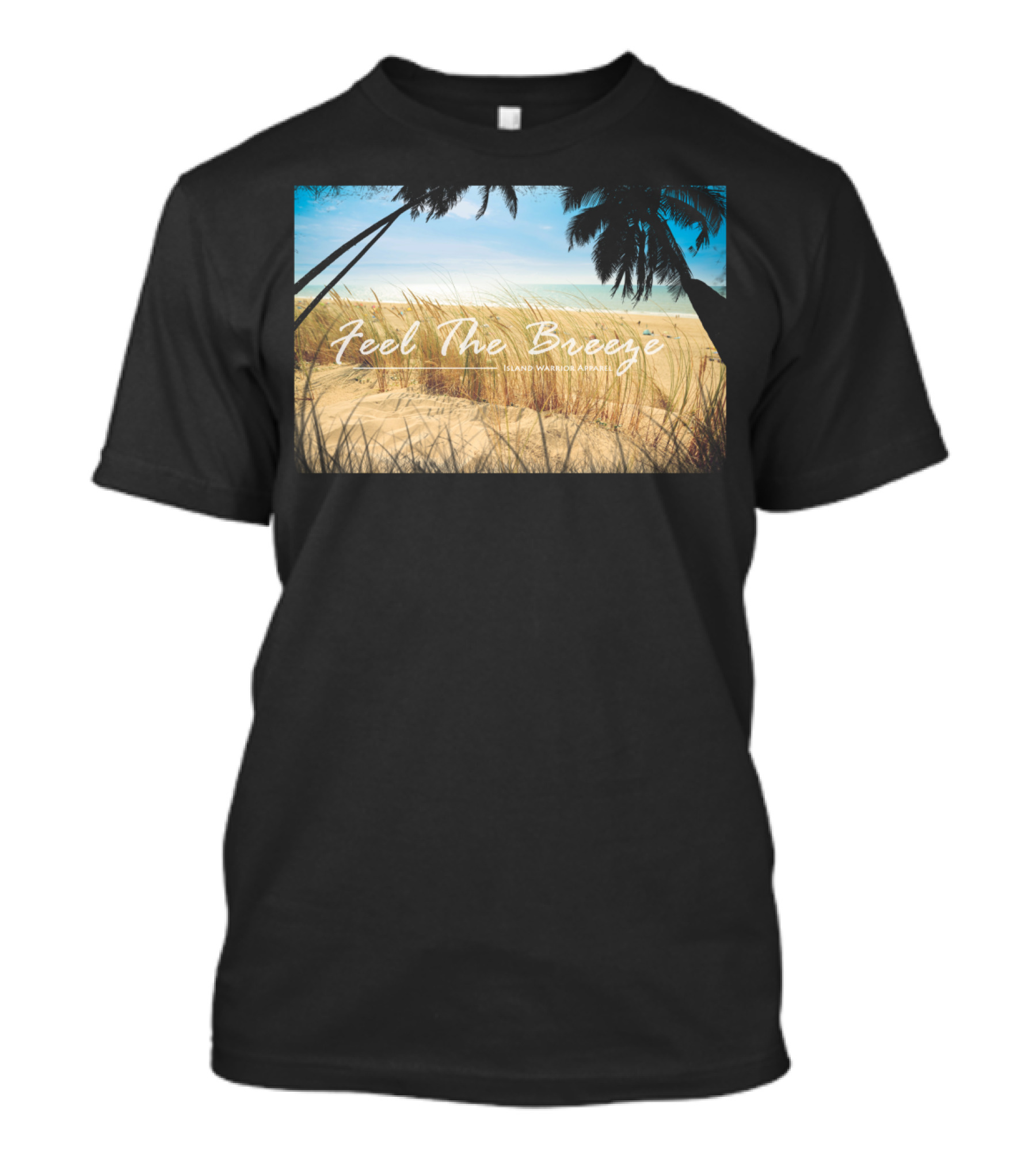Feel The Breeze Sunny Harbor Palm Beach T-Shirt