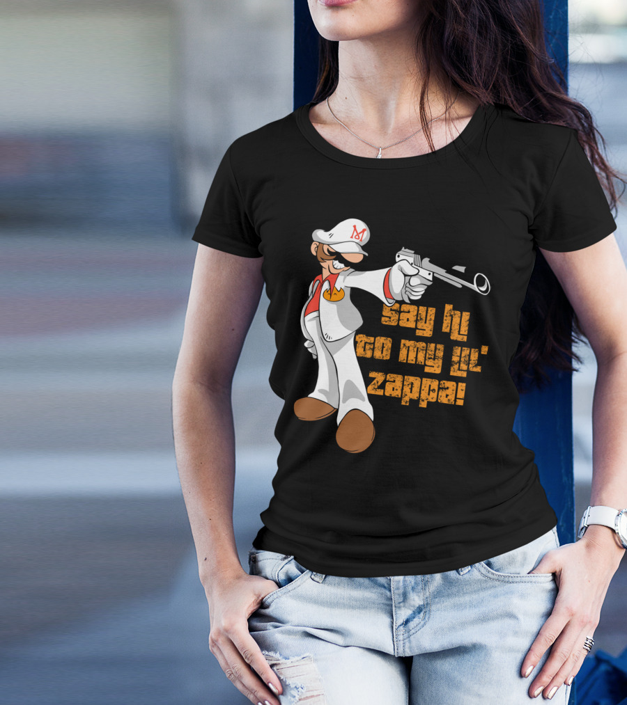 Mario Montana Say Hi To My Lil' Zappa T-Shirt